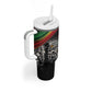 African-American History Month Tumbler With Handle Black Power Hand Make His-Herstories