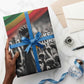 African-American History Month Wrapping Paper Black Power Hand Make His-Herstories - African Pride