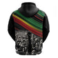 African-American History Month Zip Hoodie Black Power Hand Make His-Herstories