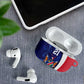 Custom Cricket African Namibia AirPods Case Coat of arms Namibian Pattern