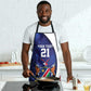 Custom Cricket African Namibia Apron Coat of arms Namibian Pattern