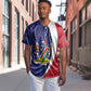 Custom Cricket African Namibia Baseball Jersey Coat of arms Namibian Pattern - African Pride