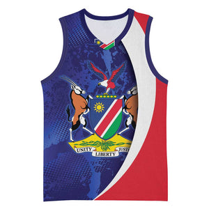 Custom Cricket African Namibia Basketball Jersey Coat of arms Namibian Pattern - African Pride
