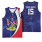 Custom Cricket African Namibia Basketball Jersey Coat of arms Namibian Pattern - African Pride
