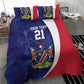 Custom Cricket African Namibia Bedding Set Coat of arms Namibian Pattern - African Pride