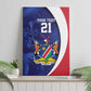 Custom Cricket African Namibia Canvas Wall Art Coat of arms Namibian Pattern - African Pride