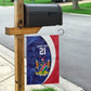 Custom Cricket African Namibia Garden Flag Coat of arms Namibian Pattern - African Pride