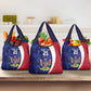 Custom Cricket African Namibia Grocery Bag Coat of arms Namibian Pattern - African Pride