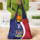 Custom Cricket African Namibia Grocery Bag Coat of arms Namibian Pattern - African Pride