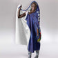 Custom Cricket African Namibia Hooded Blanket Coat of arms Namibian Pattern - African Pride