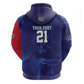 Custom Cricket African Namibia Hoodie Coat of arms Namibian Pattern - African Pride