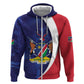 Custom Cricket African Namibia Hoodie Coat of arms Namibian Pattern - African Pride