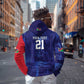Custom Cricket African Namibia Hoodie Coat of arms Namibian Pattern - African Pride