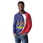 Custom Cricket African Namibia Long Sleeve Polo Shirt Coat of arms Namibian Pattern - African Pride