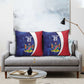 Custom Cricket African Namibia Pillow Cover Coat of arms Namibian Pattern