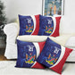 Custom Cricket African Namibia Pillow Cover Coat of arms Namibian Pattern