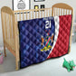 Custom Cricket African Namibia Quilt Coat of arms Namibian Pattern - African Pride