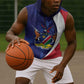 Custom Cricket African Namibia Sleeveless Hoodie Coat of arms Namibian Pattern - African Pride