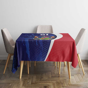 Custom Cricket African Namibia Tablecloth Coat of arms Namibian Pattern - African Pride