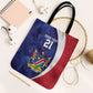 Custom Cricket African Namibia Tote Bag Coat of arms Namibian Pattern