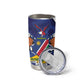 Custom Cricket African Namibia Tumbler Cup Coat of arms Namibian Pattern - African Pride