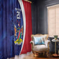 Custom Cricket African Namibia Window Curtain Coat of arms Namibian Pattern - African Pride