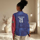 Custom Cricket African Namibia Women Casual Shirt Coat of arms Namibian Pattern - African Pride