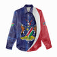 Custom Cricket African Namibia Women Casual Shirt Coat of arms Namibian Pattern - African Pride