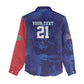 Custom Cricket African Namibia Women Casual Shirt Coat of arms Namibian Pattern - African Pride