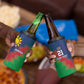 Custom Cricket African Namibia 4 in 1 Can Cooler Tumbler Namibian Gold Sun Flag Motif - African Pride