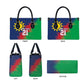 Custom Cricket African Namibia Leather Bag Namibian Gold Sun Flag Motif