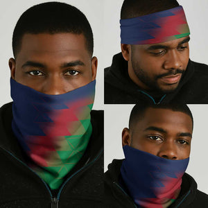 Cricket African Namibia Neck Gaiter Namibian Gold Sun Flag Motif - African Pride