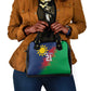 Custom Cricket African Namibia Shoulder Handbag Namibian Gold Sun Flag Motif - African Pride