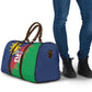 Custom Cricket African Namibia Travel Bag Namibian Gold Sun Flag Motif