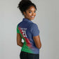 Custom Cricket African Namibia Women Polo Shirt Namibian Gold Sun Flag Motif - African Pride