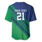 Custom Cricket African Namibia Baseball Jersey Namibian Sporty Pattern Flag Motif - African Pride