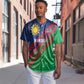 Custom Cricket African Namibia Baseball Jersey Namibian Sporty Pattern Flag Motif - African Pride