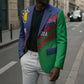 Custom Cricket African Namibia Blazer Namibian Sporty Pattern Flag Motif