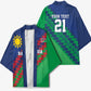 Custom Cricket African Namibia Kimono Namibian Sporty Pattern Flag Motif