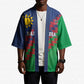 Custom Cricket African Namibia Kimono Namibian Sporty Pattern Flag Motif