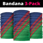 Cricket African Namibia Neck Gaiter Namibian Sporty Pattern Flag Motif - African Pride