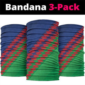 Cricket African Namibia Neck Gaiter Namibian Sporty Pattern Flag Motif - African Pride