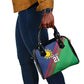 Custom Cricket African Namibia Shoulder Handbag Namibian Sporty Pattern Flag Motif - African Pride
