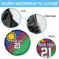 Custom Cricket African Namibia Spare Tire Cover Namibian Sporty Pattern Flag Motif - African Pride