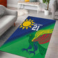 Custom Rugby African Namibia Area Rug Welwitschias African Fish Eagle - African Pride