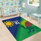 Custom Rugby African Namibia Area Rug Welwitschias African Fish Eagle - African Pride