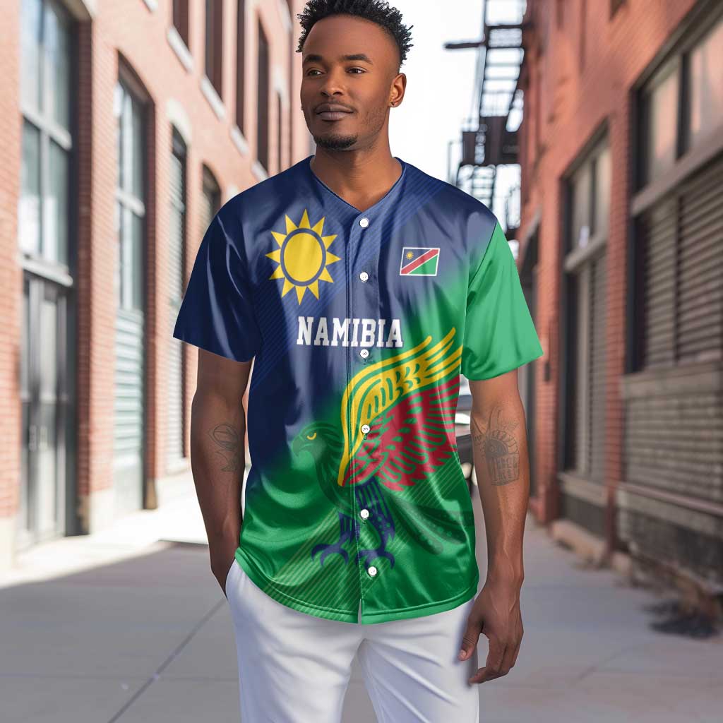 Custom Rugby African Namibia Baseball Jersey Welwitschias African Fish Eagle - African Pride