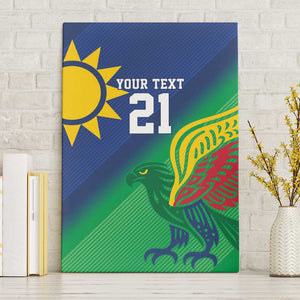 Custom Rugby African Namibia Canvas Wall Art Welwitschias African Fish Eagle - African Pride