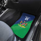 Custom Rugby African Namibia Car Mats Welwitschias African Fish Eagle - African Pride