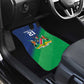 Custom Rugby African Namibia Car Mats Welwitschias African Fish Eagle - African Pride